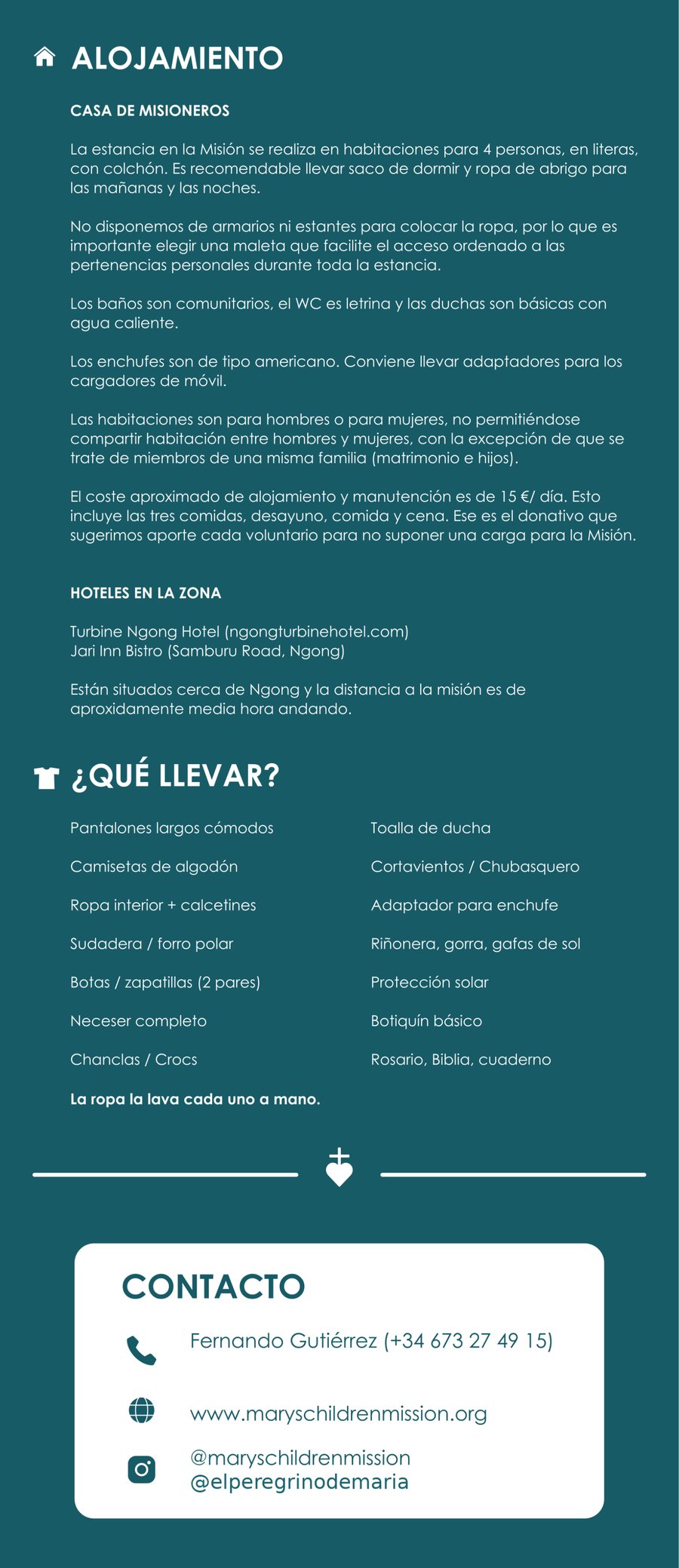 Información para voluntarios (6 de 6)